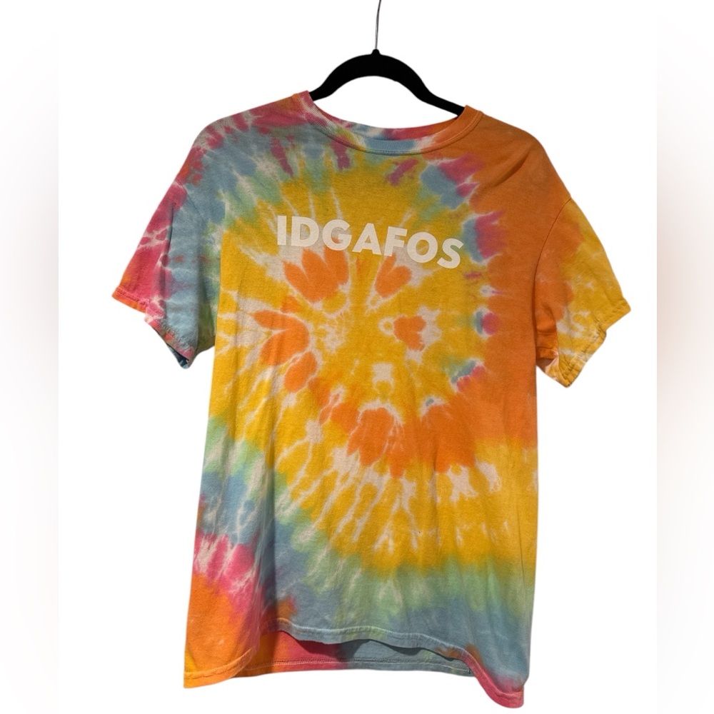 Dj Dillon Francis “IDGAFOS” Tie dye shirt size adult med